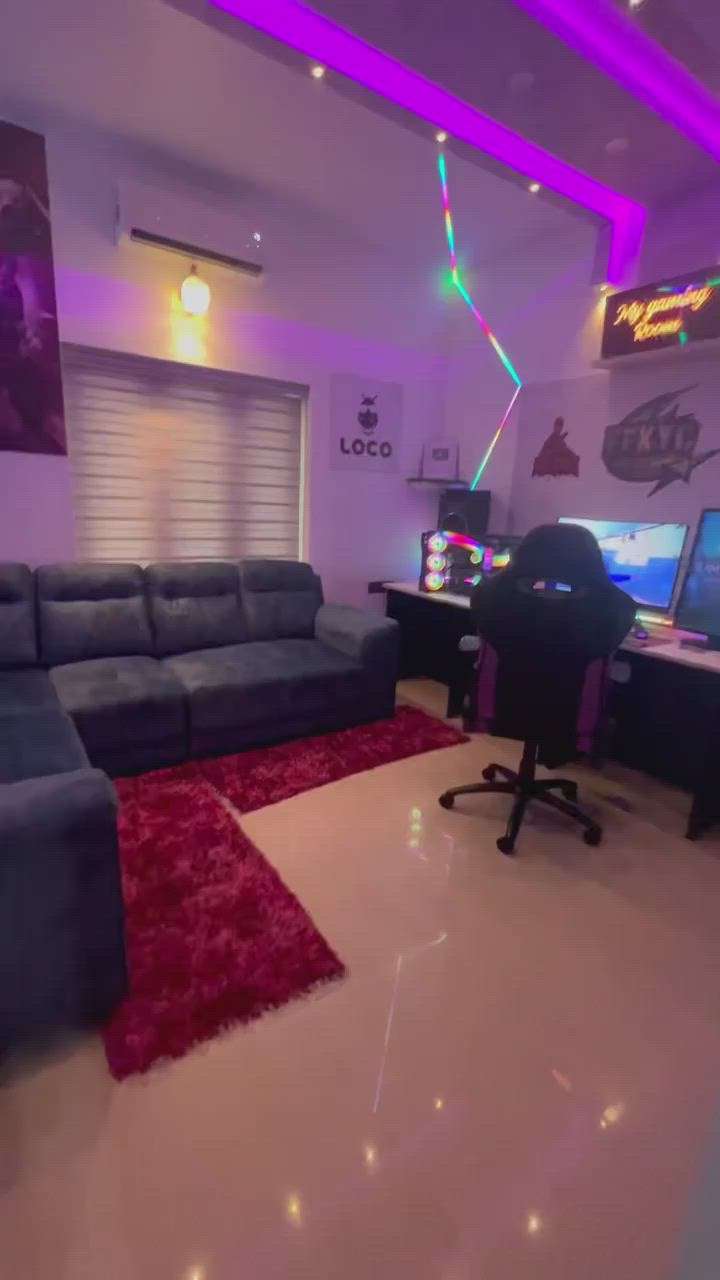 vyttila site..gaming room ..full interior..work completed ❤️