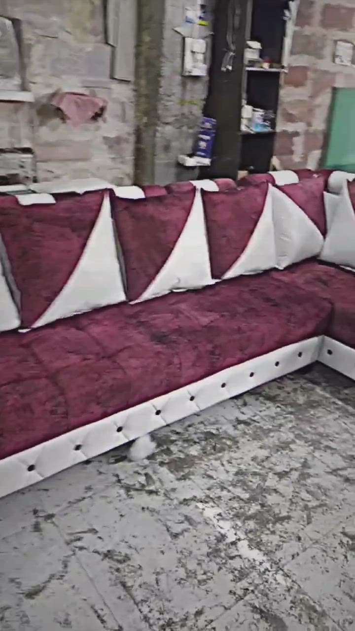 L shep sofa set..