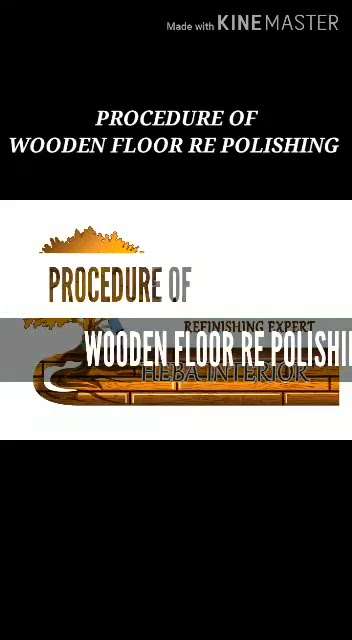 Procedure of wooden floor Re-polishing work