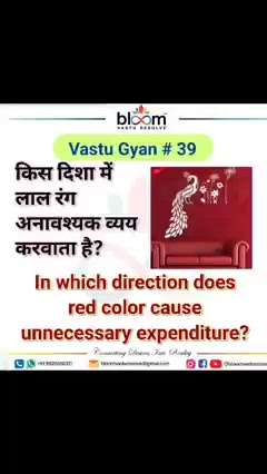 Your queries and comments are always welcome.
For more Vastu please follow @bloomvasturesolve
on YouTube, Instagram & Facebook
.
.
For personal consultation, feel free to contact certified MahaVastu Expert through
M - 9826592271
Or
bloomvasturesolve@gmail.com

#vastu 
#mahavastu #mahavastuexpert
#bloomvasturesolve
#vastuforhome
#vastuforhealth
#painting
#ssw_zone
#money
#wallpaper