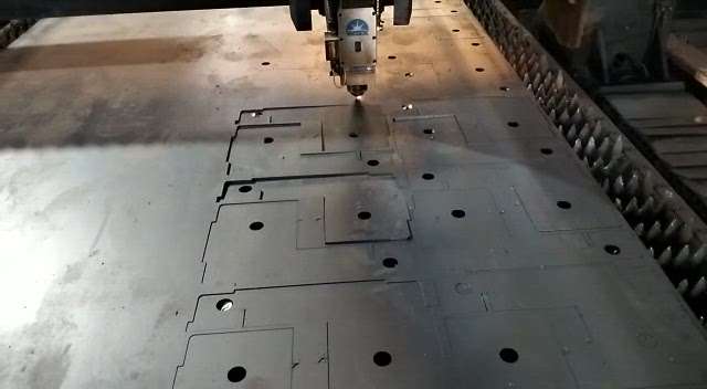 #CNC laser cutting and bending