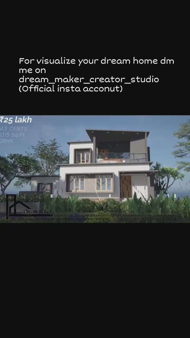 #dream_maker_creator_studio #exteriordesign  #InteriorDesigner  #buildingpermits  #HouseConstruction  #constructioncompany  #walkthrough