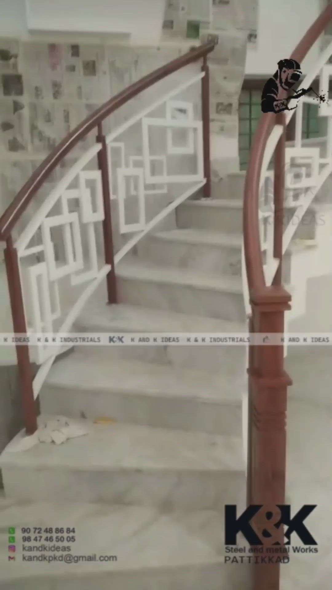 #spiral  #spiralstaircase  #StaircaseDecors  #new  #kandk  #pattikkad  #perinthalmanna  #പെരിന്തൽമണ്ണ