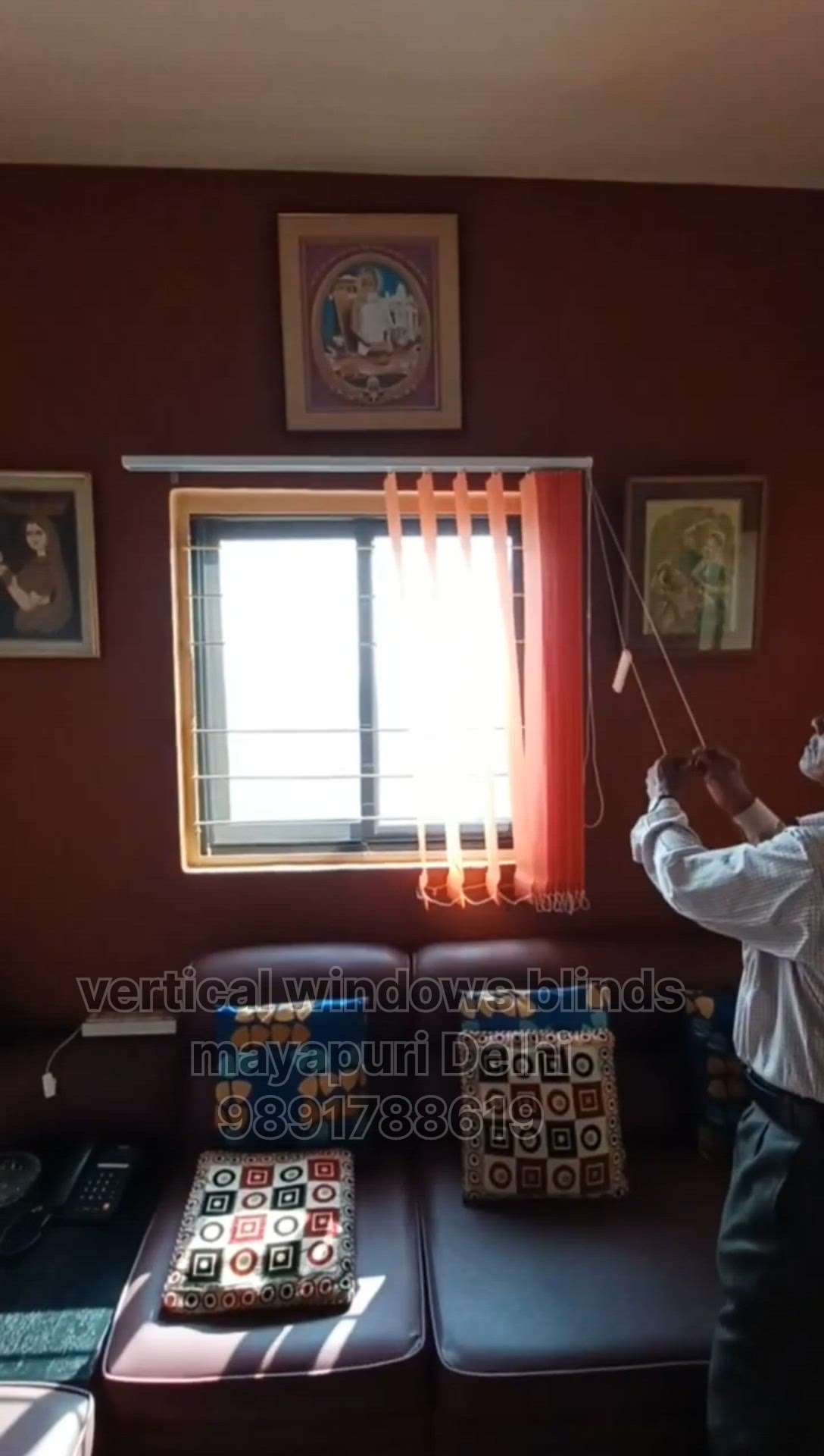 All About  #vertical blinds & roller  #blinds  #installation mayapuri Delhi 
9891788619