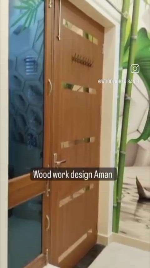 bad room ho to esaa #modular bad room  # and almira  #WallDesigns   #ModularKitchen  bad design ❤️ # so looking wood work  #  #likeandshare  #follow_me   #
