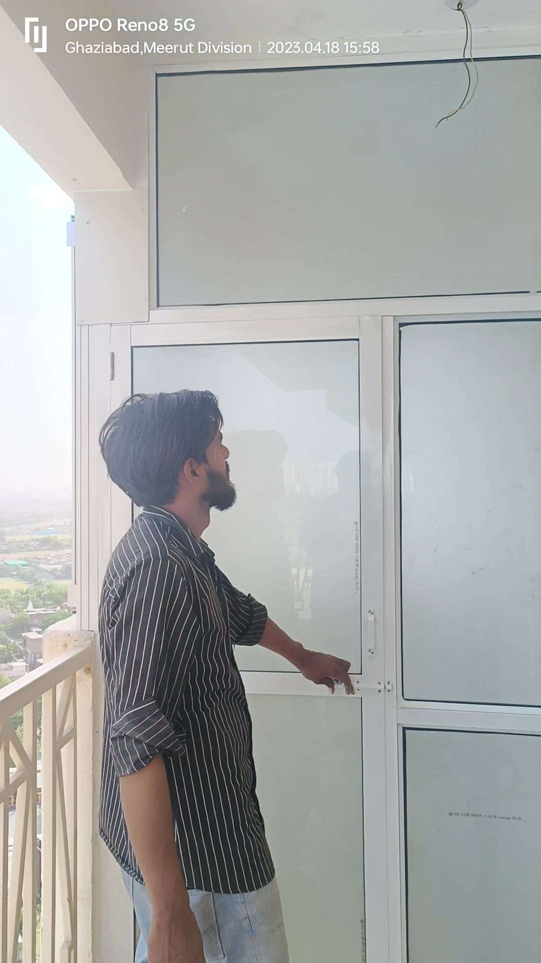 aluminium # balcony  # partitions Mandir # 9718381714
