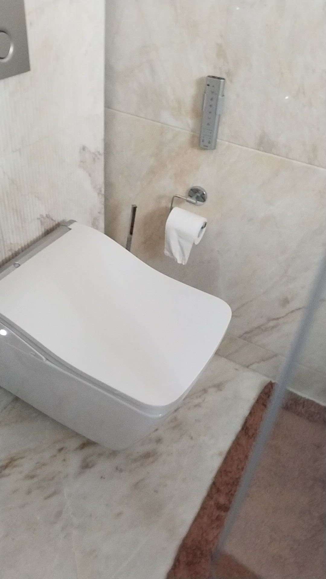 Toto electronic WC seat with great experience 😍 #Plumber  # #Plumbing