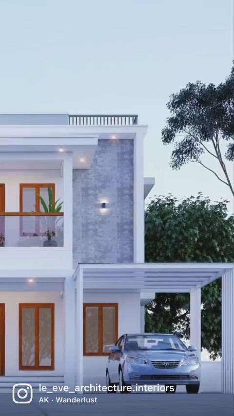 contemporary residential project | 2255 sqft | location - vadakara, Kozhikode #HouseConstruction #constructionsite #constructioncompany #architecturedesigns #Architect #ElevationHome #ElevationDesign #3D_ELEVATION #update #HouseDesigns #KeralaStyleHouse #keralaplanners