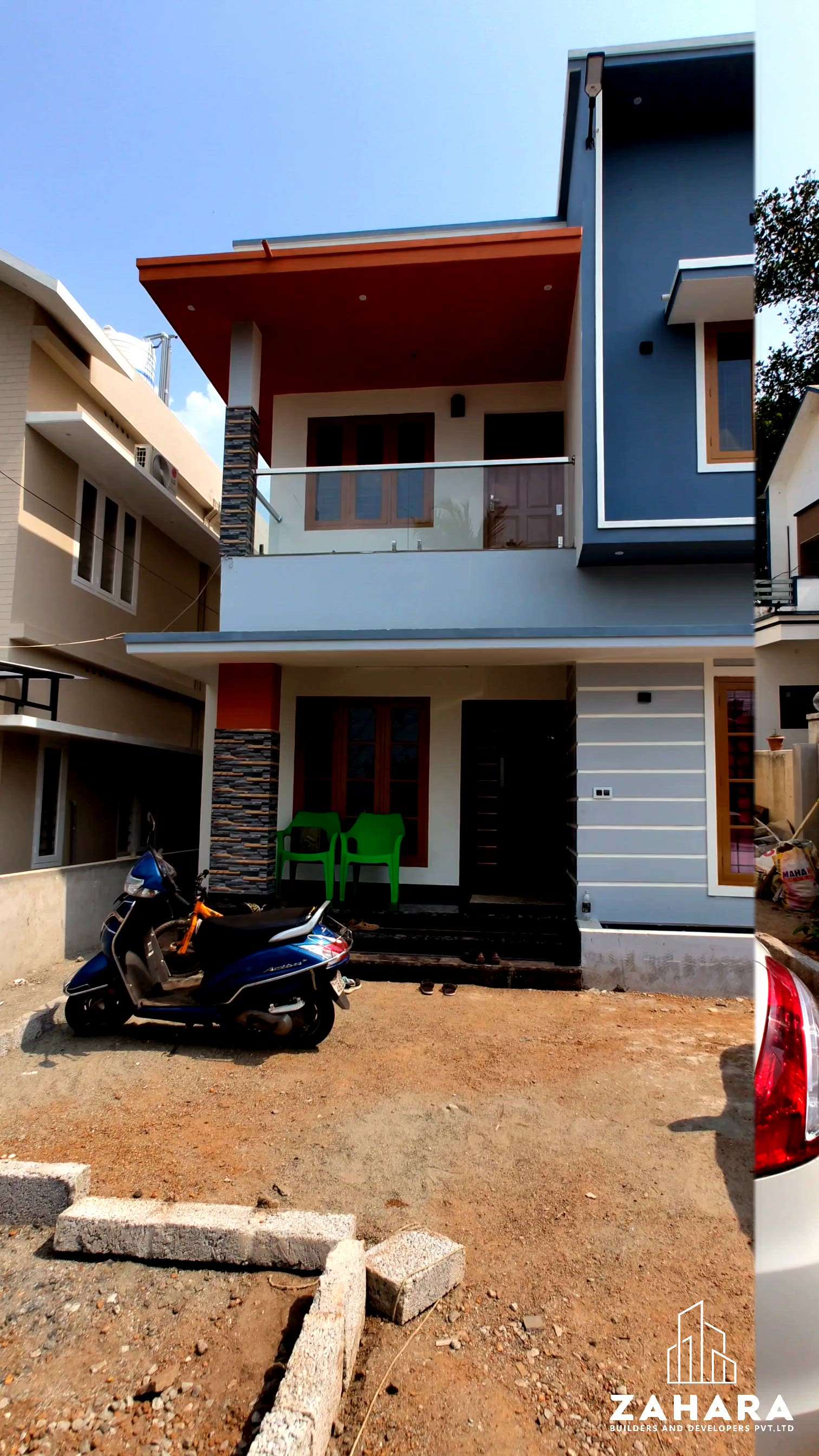 1441/3bhk/Modern style
/double storey/Ernakulam

Project Name: 3bhk,Modern style house 
Storey: double
Total Area: 1441
Bed Room: 3bhk
Elevation Style: Modern
Location: Ernakulam
Completed Year: 

Cost: 26 lakh
Plot Size:
