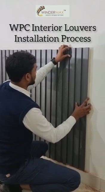 WPC interior louvers installation process
.
.
Windermax india presented An elite range of WPC louvers for your home interioe
. 
. 
So why are you waiting hurry up‼️
. 
. 
#panelling #wpc #wpcinterior #louvers #wpclouvers #interiordesign #homedecor #interior  # #homeinspo #renovation #newbuild #exterior #homeaccount #wallpanelling #decor  #design  #architecture #homerenovation 
. 
. 
For more details our all products kindly visit our website
www.windermaxindia.com
www.indiamake.co.in
Info@windermaxindia.com
Or call us on
8882291670 9810980278

Regards
Windermax India