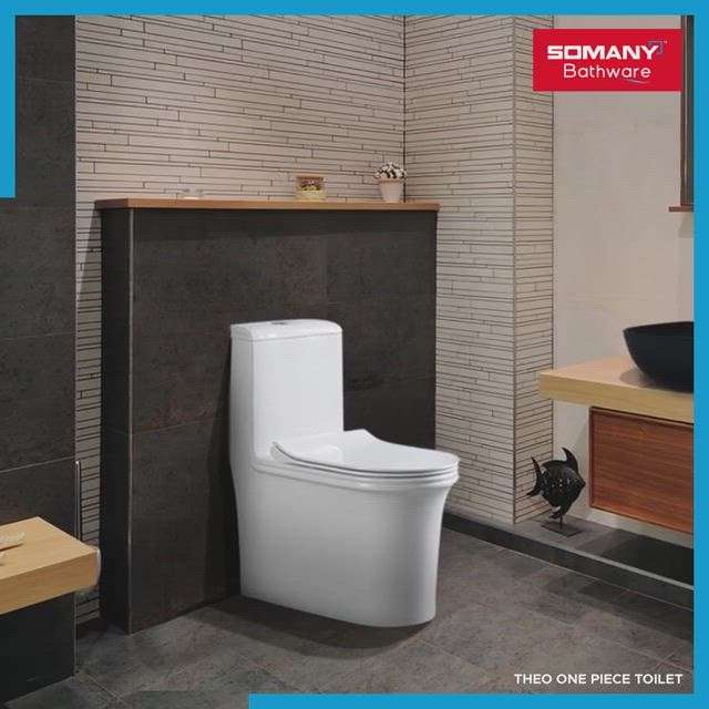 Introducing THEO single piece Siphonic closet from Somany French Collection. Now available at Kohinoor Electrical Sanitary & Tiles , Changanacherry , +91 90749 30083 

Efficient water saving Tornado 🌪️ Flushing

- Siphonic 4D Flush 300mm S trap
- Rimless Model
- UF seat
- Easy Clean Fully Skirted Design
- Detachable Seat
- Unique reverse Design
- Sleek Flush button

Mrp 21000/-

Warranty
2 Years on Seat cover and Inner Flush
10 Years on Ceramic