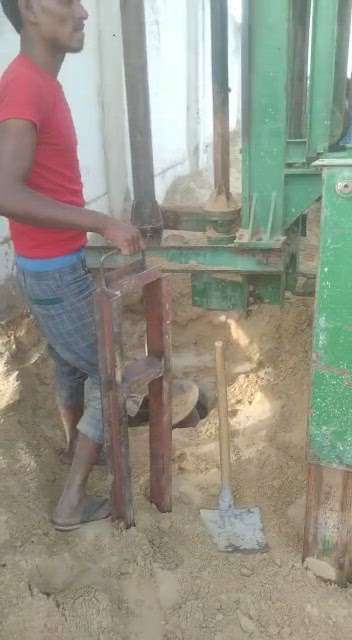 #pile dril work construction
