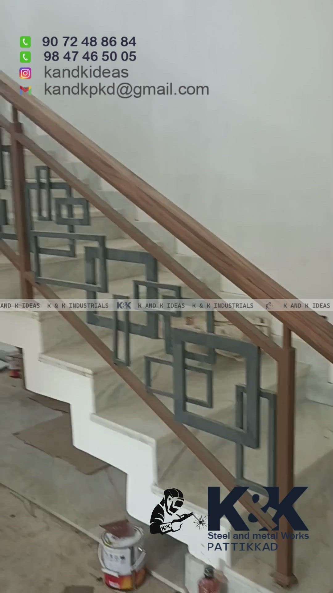 പുത്യേ മോഡലാണ് #kandk  #new  # #StaircaseDecors  #StaircaseDesigns  #stair