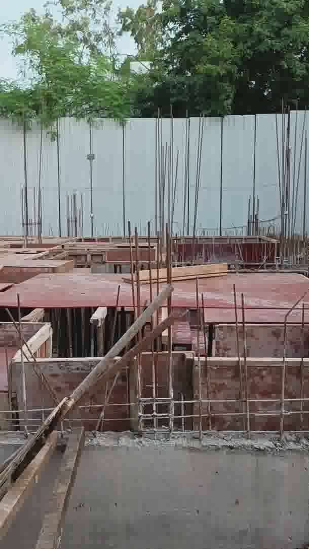 New Project Now Grow above Plinth Level  #bhopal #Hospital #RCC #concrete