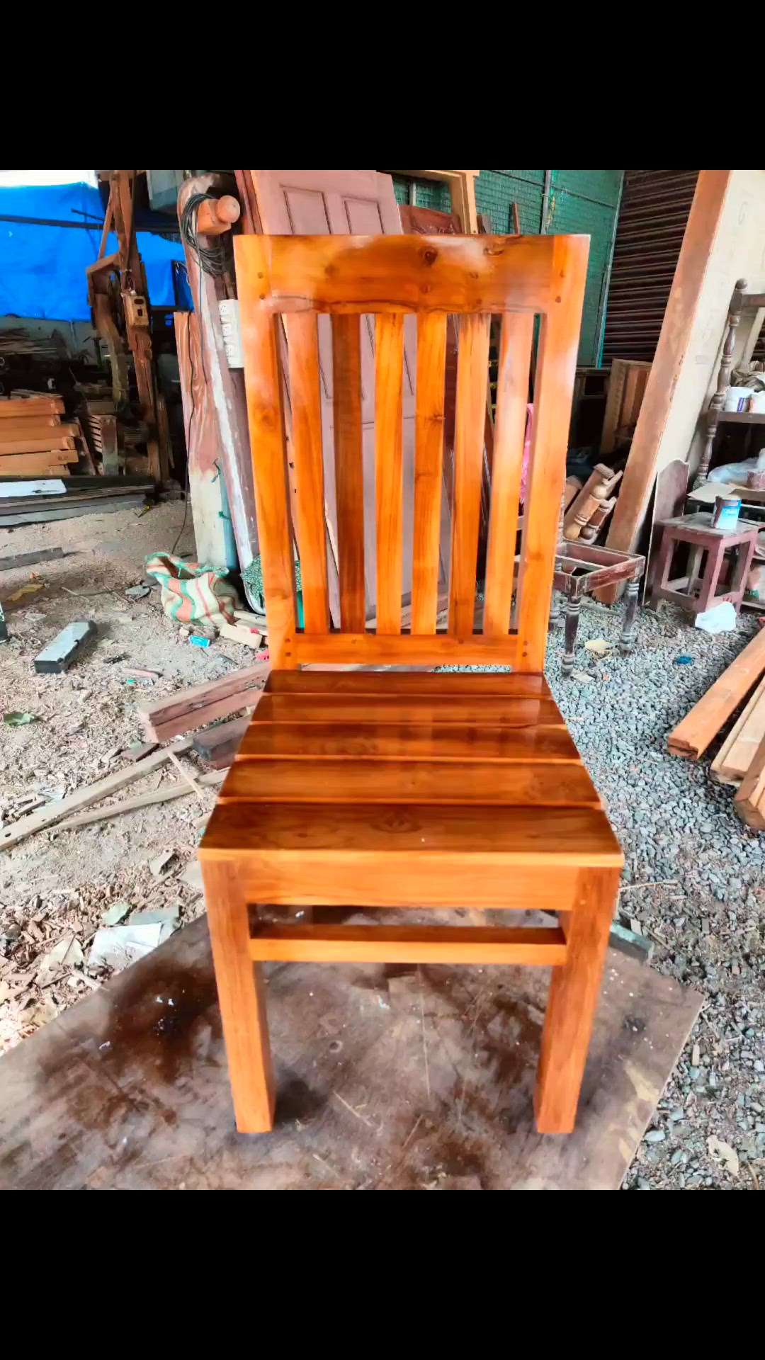 TEAK WOODEN CHAIR 🪑🪑🪚
@KMS WOOD WORKS
 #DiningChairs #chair #DiningTableAndChairs #LivingroomDesigns #LivingRoomTable #RectangularDiningTable #DiningTableAndChairs #RectangularDiningTable #dining #woodenchair #furnitures #teakwood