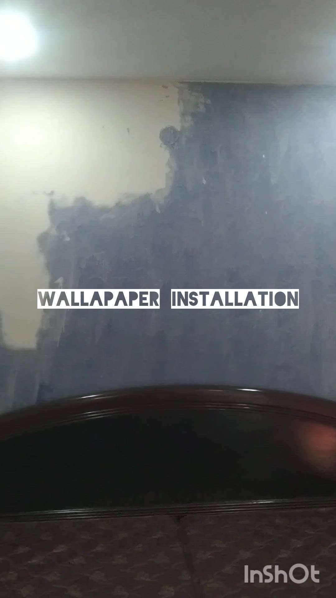#wallpaperinstallation  #WallDecors  #LivingRoomWallPaper