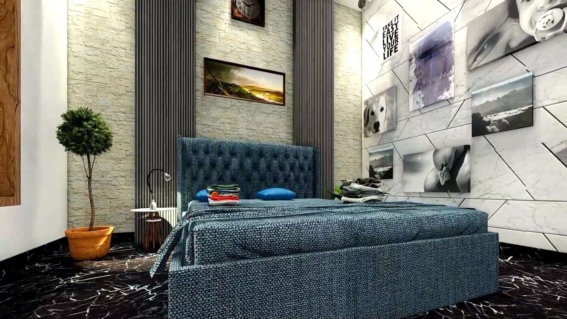interior walkthrough
#InteriorDesigner #bedrromdecor #MasterBedroom #BedroomDesigns #3d