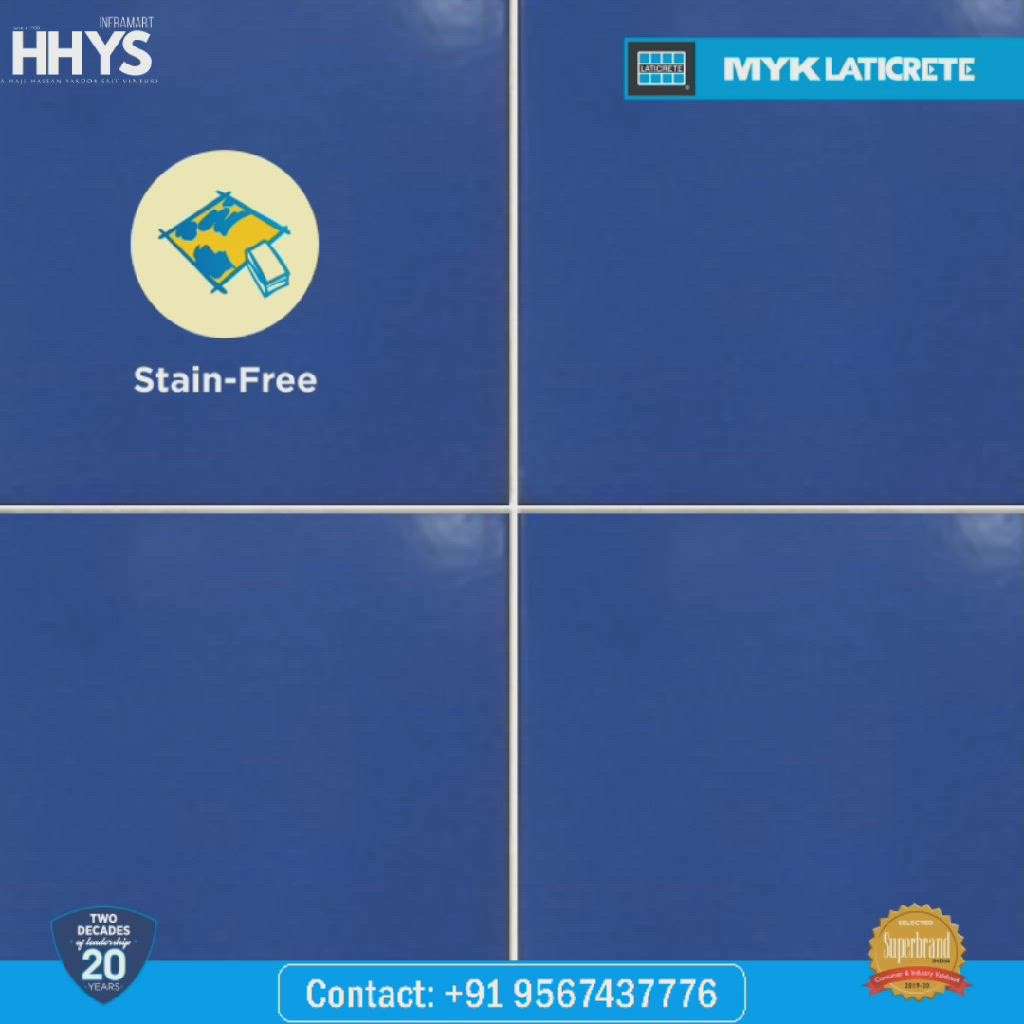 ✅ MYK Laticrete SP-100 Tile Joint

MYK LATICRETE SP-100TM Tile Joint is a stain-, water-, and germ-resistant floor and wall grout. MYK LATICRETE SP-100 Tile-Joint is ideal for ceramic, vitrified, marble, and stone, especially in high-traffic areas like kitchens and bathrooms.

Features :

👉 Stain Free
👉 Non Cracking & Non Powdering
👉 Anti Fungal & Anti Bacterial
👉 Water , Acid & Chemical Resistant
👉 Available in 40+ Shades

Visit our HHYS Inframart showroom in Kayamkulam for more details.

𝖧𝖧𝖸𝖲 𝖨𝗇𝖿𝗋𝖺𝗆𝖺𝗋𝗍
𝖬𝗎𝗄𝗄𝖺𝗏𝖺𝗅𝖺 𝖩𝗇 , 𝖪𝖺𝗒𝖺𝗆𝗄𝗎𝗅𝖺𝗆
𝖠𝗅𝖾𝗉𝗉𝖾𝗒 - 690502

Call us for more Details :

+91 95674 37776.

✉️ info@hhys.in

🌐 https://hhys.in/

✔️ Whatsapp Now : https://wa.me/+919567437776

#hhys #hhysinframart #buildingmaterials