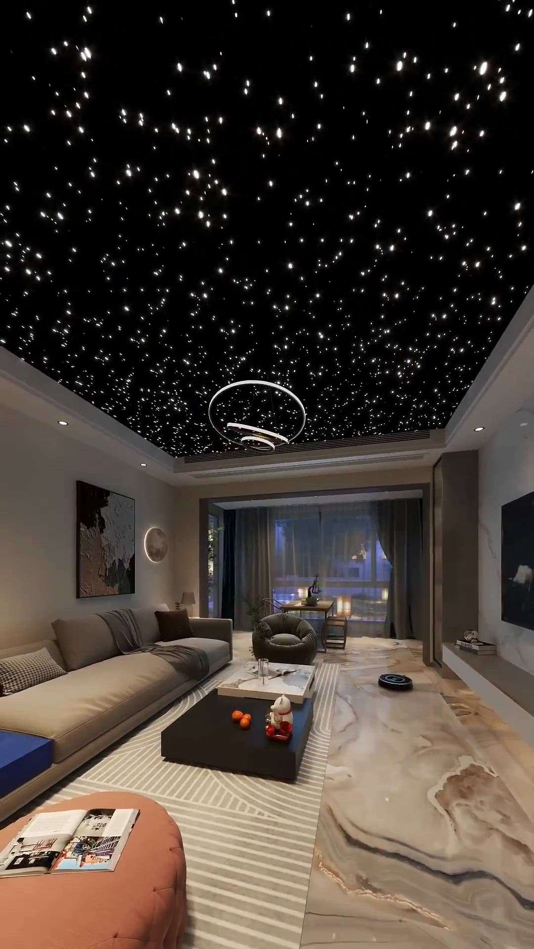 Under the stars feeling at your home