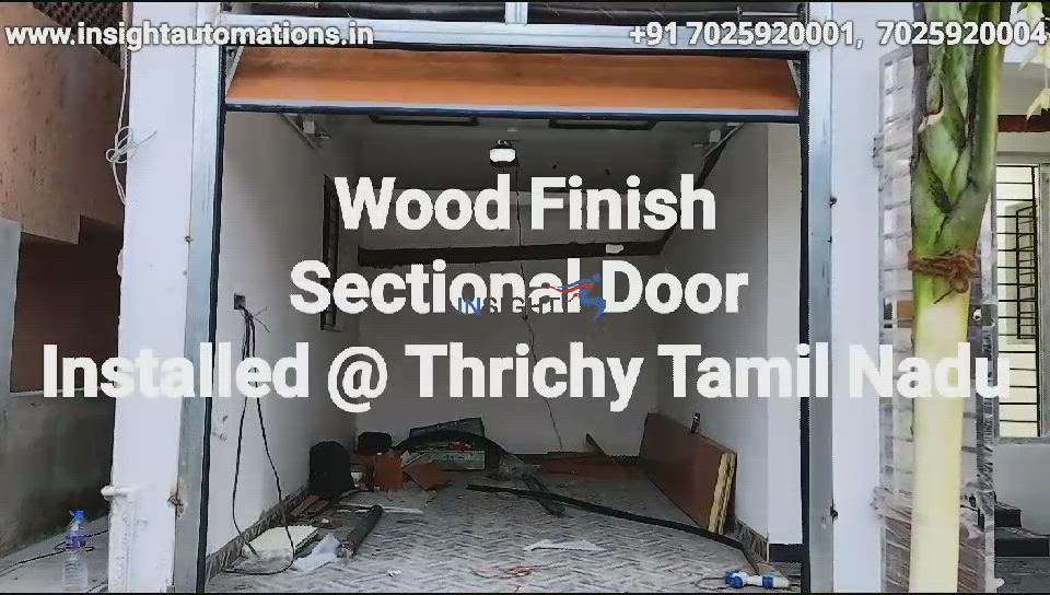 Garage Door Installed at Trichi, tamil nadu
www.insightautomations.in
+91 7025920001, 7025920004,
KERALA, TAMILNADU, KARNATAKA
#garagedoor