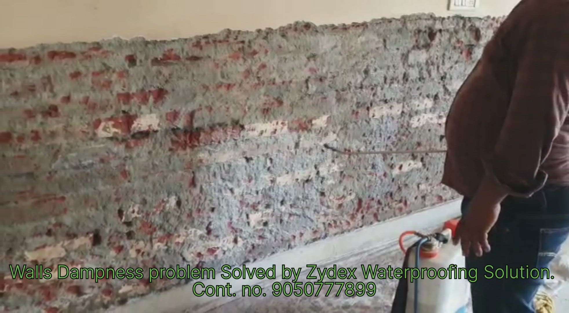 Old Walls Dampness Solution by M.T Fixit Waterproofing Solution Co. Cont. no. 9050777899