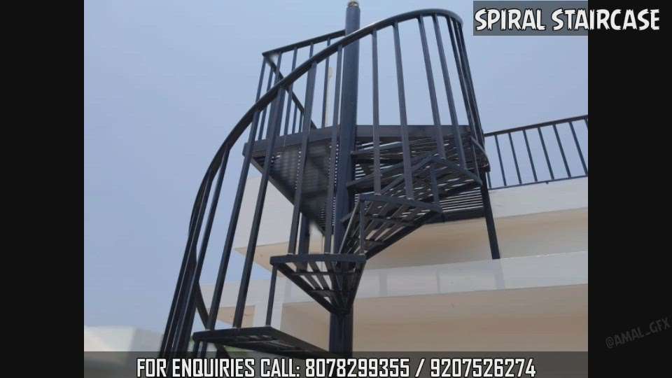 #Spiral Staircase #FireStaircase