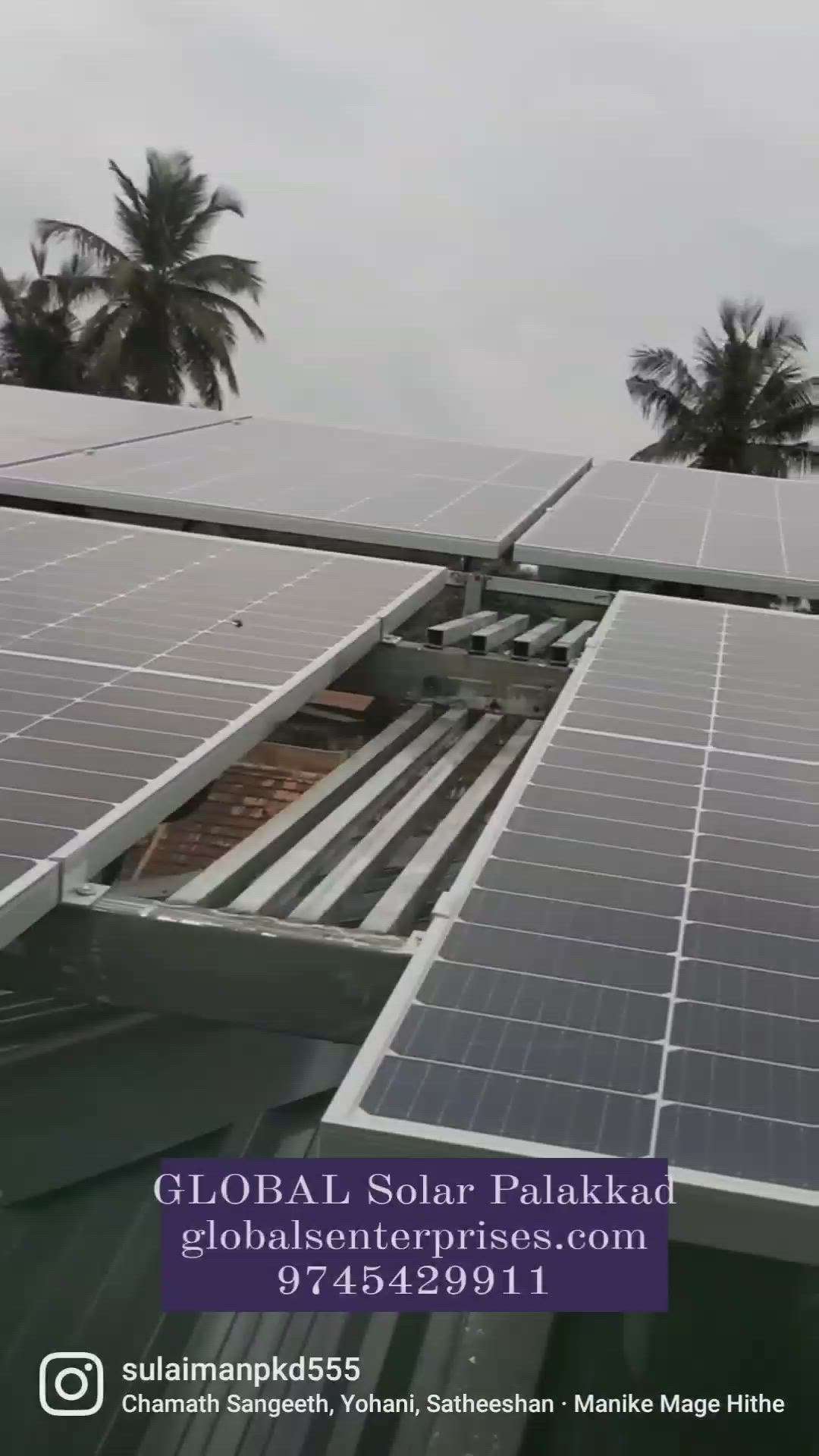 solar On grid  off grid installation
power project
