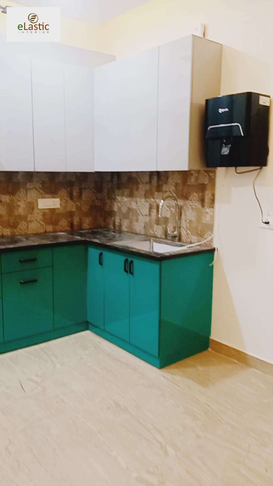 modular kitchen design  #elasticinterior,  #homeinteriordesign 
#ModularKitchen