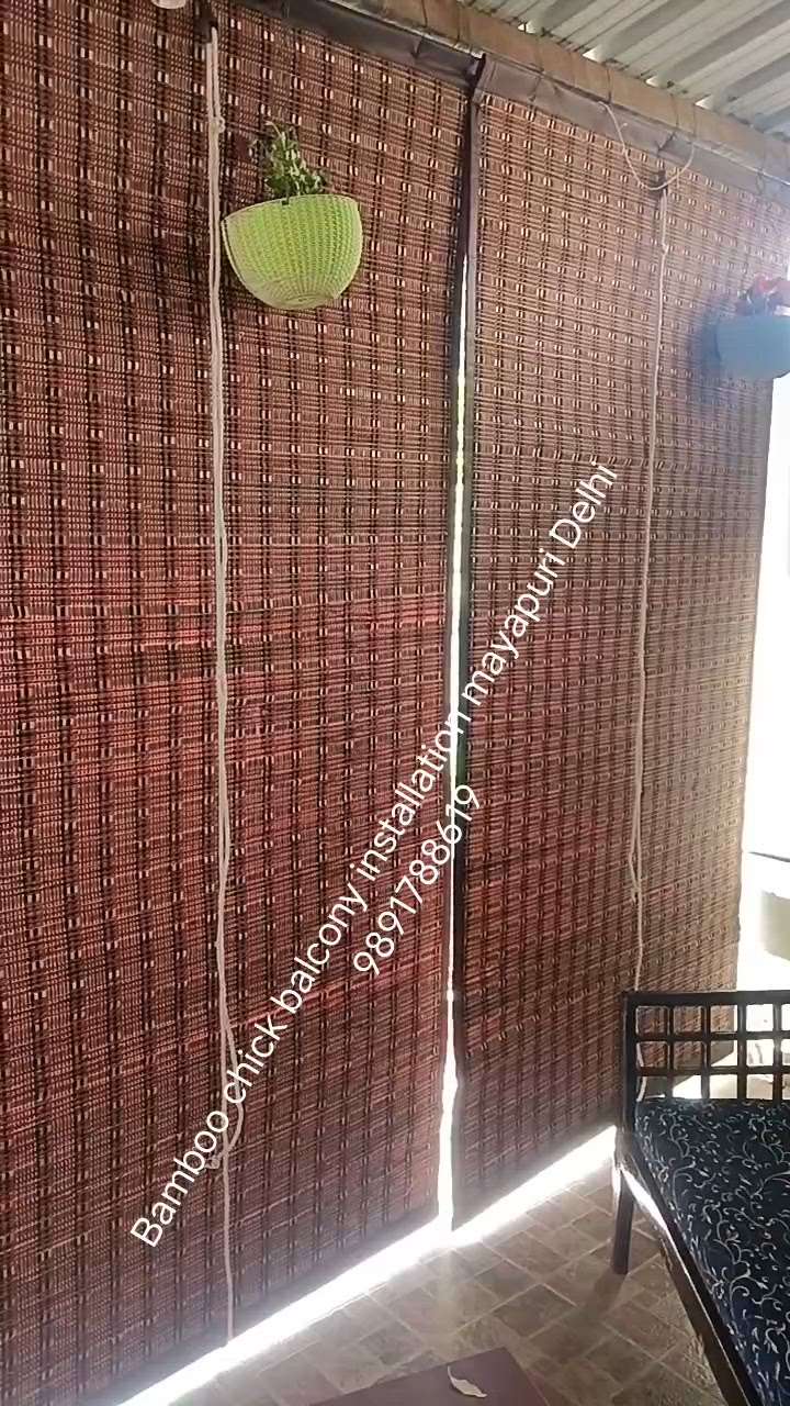 How to install bamboo chick balcony banawayen mayapuri Delhi
9891788619