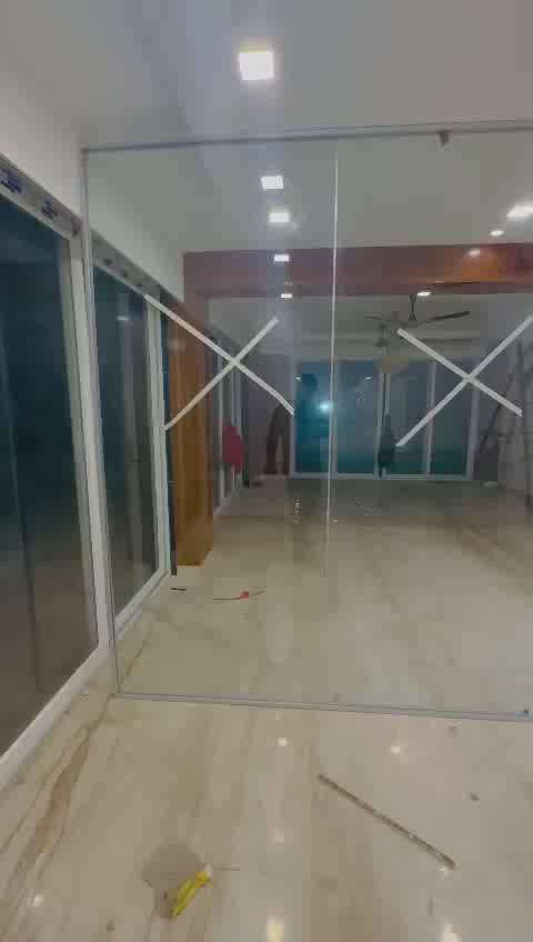 Glass partition  #GlassDoors