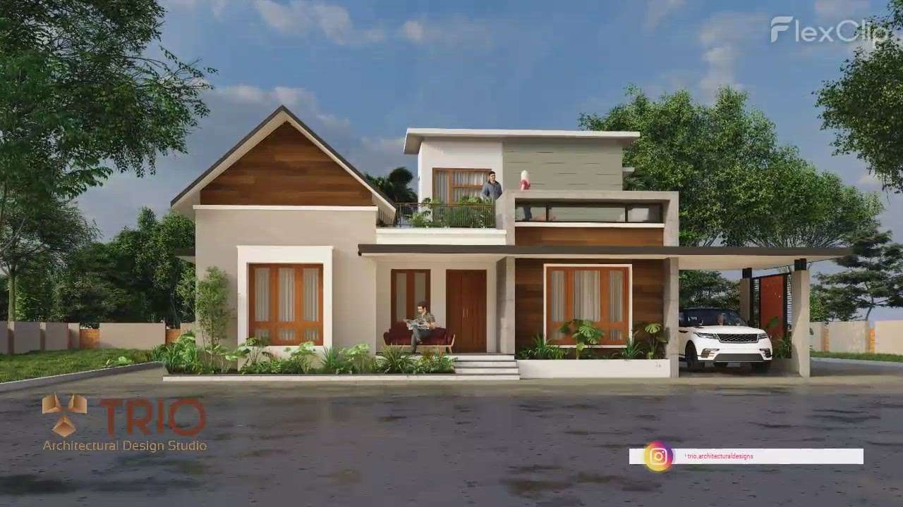 Budget Home 🏡🏡🏡 
 #budgethomeplan 
 #budget-home 
 #architecturedesigns 
 #exteriordesigns 
 #KeralaStyleHouse 
 #keralahomedream 
 #lowbudgethome 
 #lowbudget