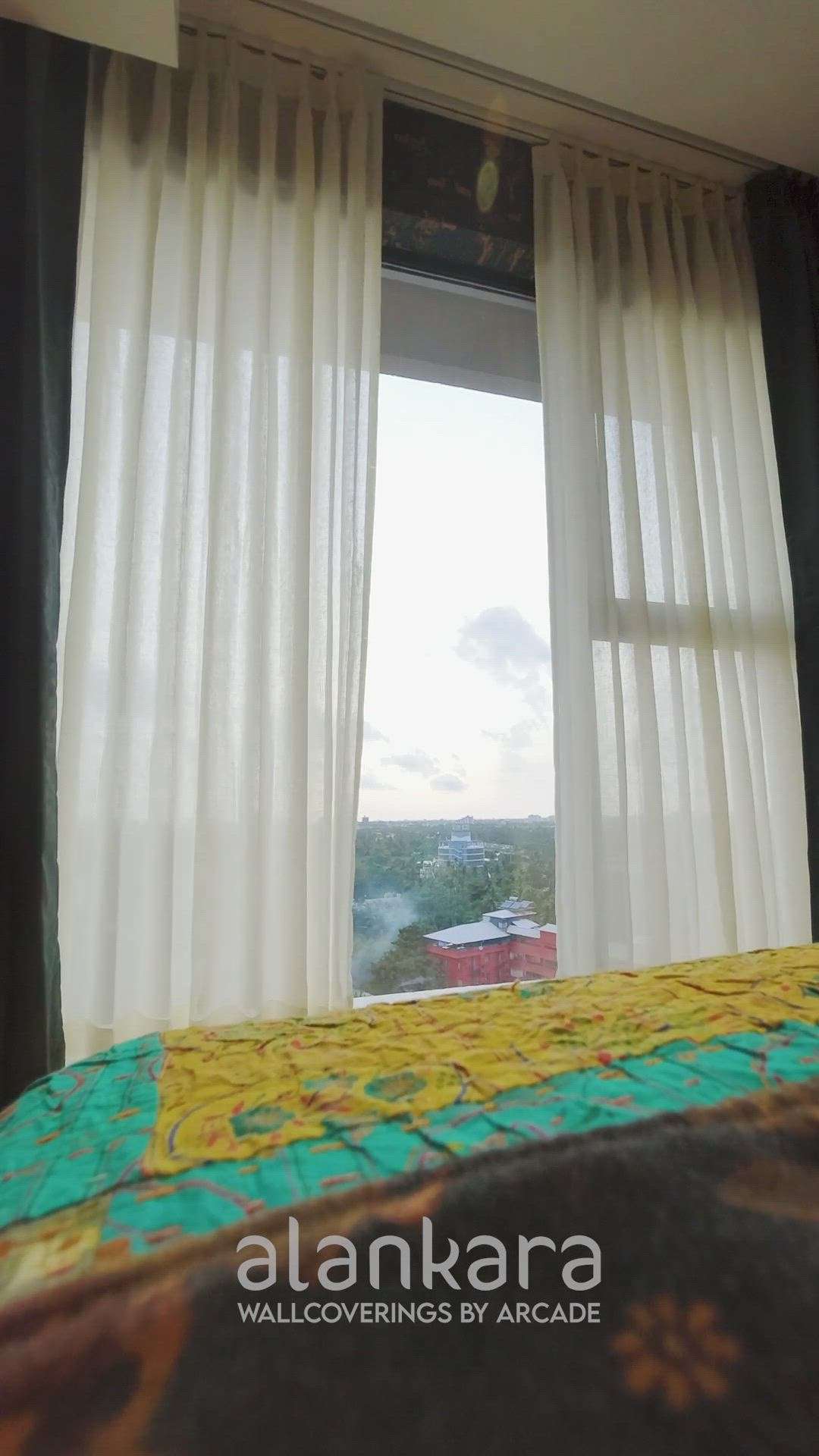 Enjoying the view from the comfort corner of your room is just a click away! Automated curtains for the rescue. Opening and closing curtains with a remote control, what could be more sassier!!


Wonderful Walls. Wonderful Homes. Alankara Promise

ᴅo ᴠisit ᴏur ꜱhowroom at
Cochin
Alankara Wallcovering
Near Pulinchod Metro Station, Metro Pillar No 76, Aluva, Kochin,Kerala 683101
Ph: 8089181314,
9995340439
*
*
*
Do ᴠisit ᴏur ꜱhowroom at
Bengalore
Alankara Wallcovering
8/9 First Floor, Oppo Mahaveer Ranches, Hosa Road, Bengalore 560100
Ph: 8129773421,
9995340439