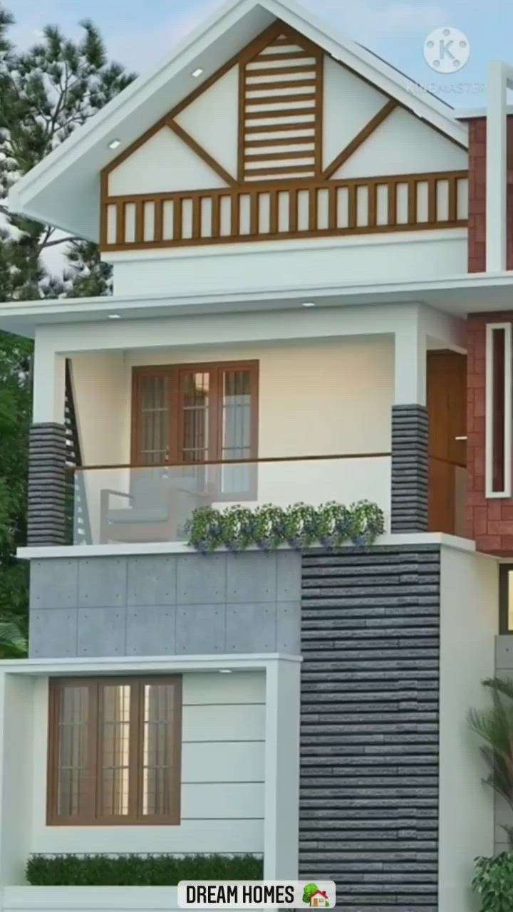 dream home......🏡🤩
 #KeralaStyleHouse  #keralatraditionalmural  #kerala_architecture  #keralahomestyle  #keralaarchitectures  #exterior_Work  #exteriordesigns