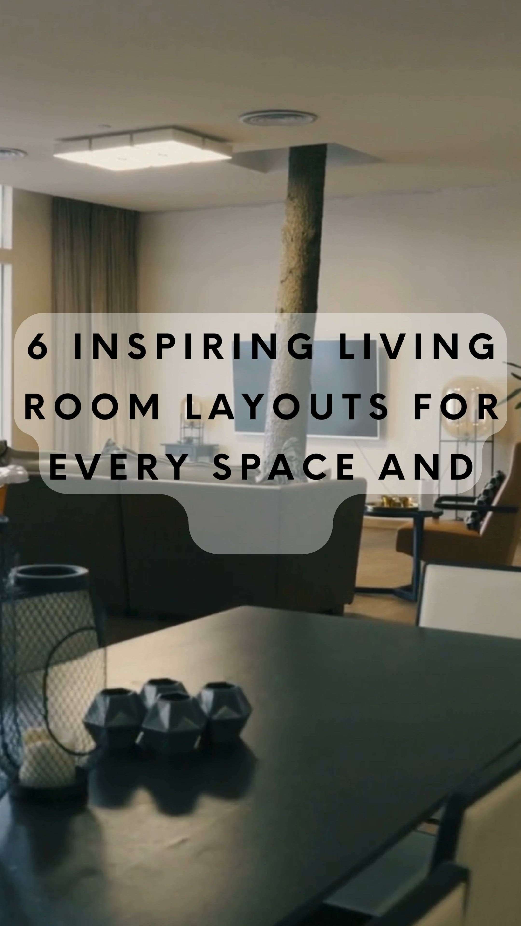 Revamp your living space with these inspiring layouts that perfectly blend style and functionality! 🛋️✨ #HomeDecor #InteriorDesignInspo