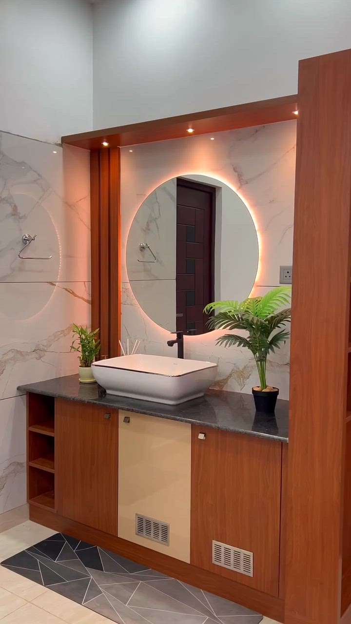 Interior modular  #modular  #LivroomDesigns  #HouseDesigns  #Designs  #KeralaStyleHouse  #keralastyle  #mallugram  #stylish  #washbasen  #washroomdesign