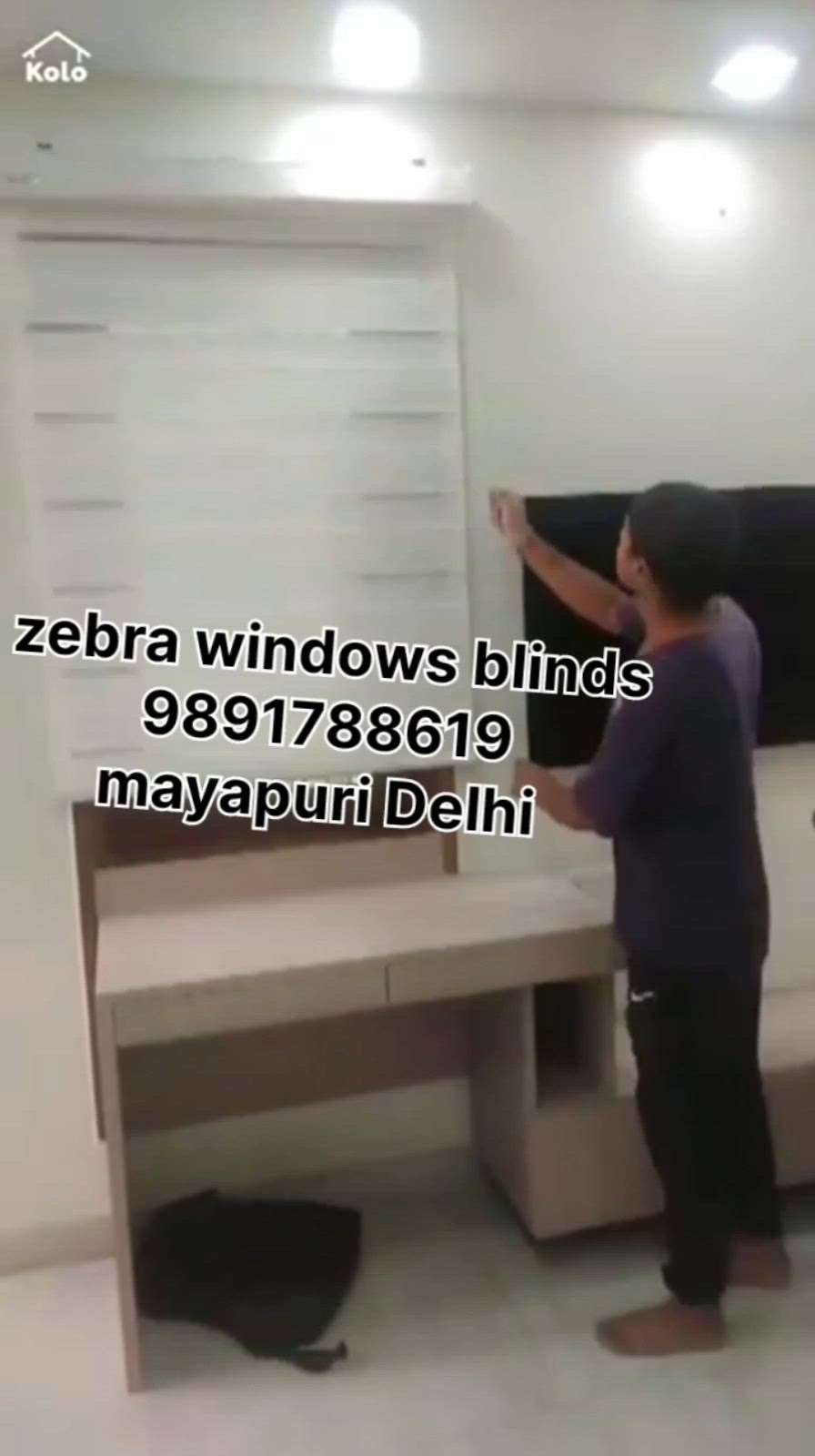 How to make windows blinds treatment making mayapuri Delhi contact number 9891788619