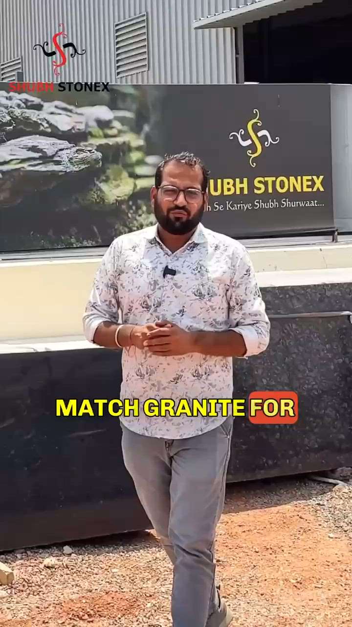 Unleash the epitome of luxury flooring: Figurative bookmatch granite by Shubh Stonex. Experience nature's artistry in mirrored stone, each a unique masterpiece for your home. #luxuryflooring #bookmatchgranite
