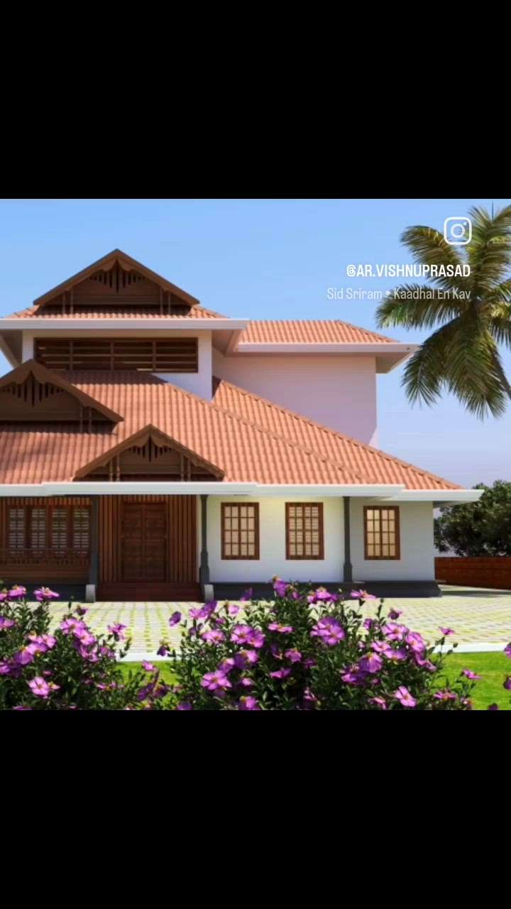 #KeralaStyleHouse #keralaarchitecture #Naalukett #3dvisulization
