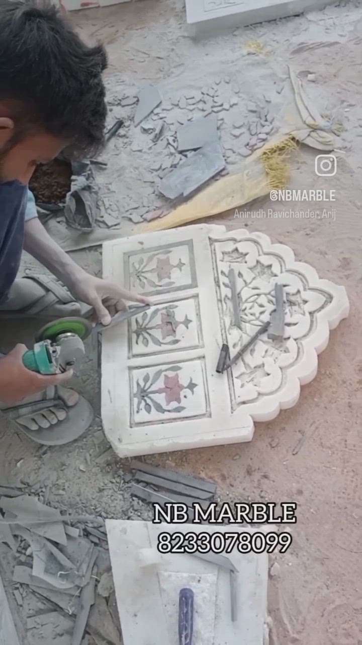 Marble Inlay Work 

Decor your flooring and home decor with inlay work 

We are manufacturer of marble inlay work

We make any design according to your requirement and size

Follow me on instagram
https://instagram.com/nbmarble?utm_source=qr&igshid=MzNlNGNkZWQ4Mg%3D%3D

More Information Contact Me
8233078099

#nbmarble #interiordesign #flooring #flooringinspiration #whitemarble #flooringideas
