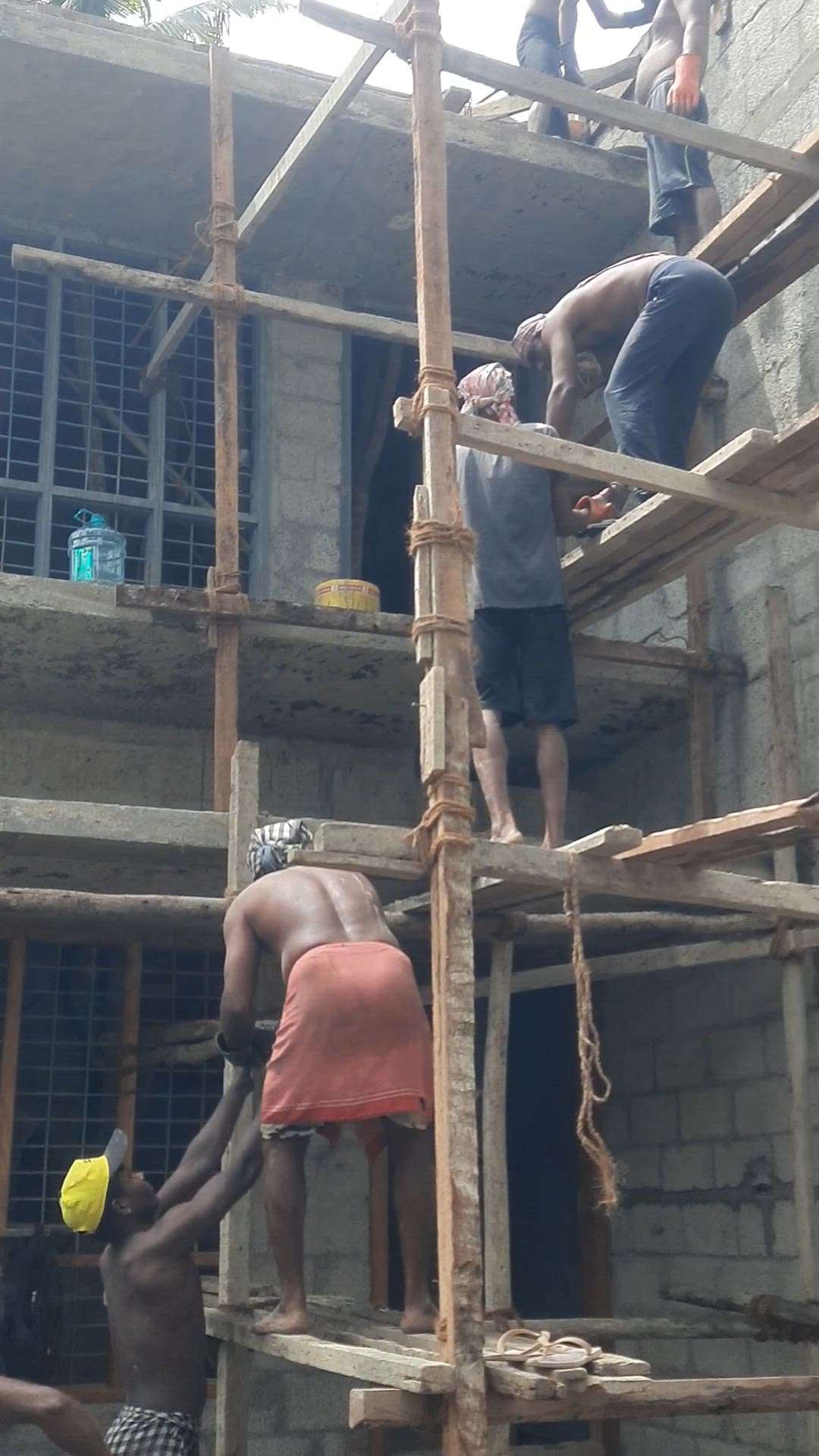 Lifting concrete to the heights