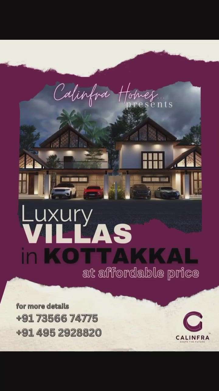 #calinfra_homes
#luxury_villa in kottakkal  

00 91 73566 74775