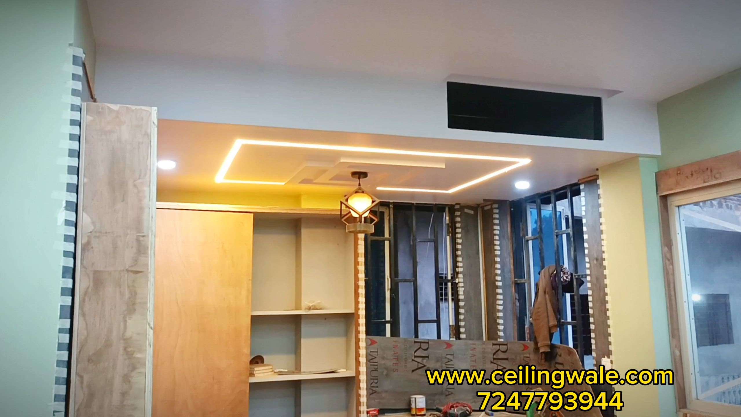 #FalseCeiling & #popceiling 
#PVCFalseCeiling 
best ceiling work for hall