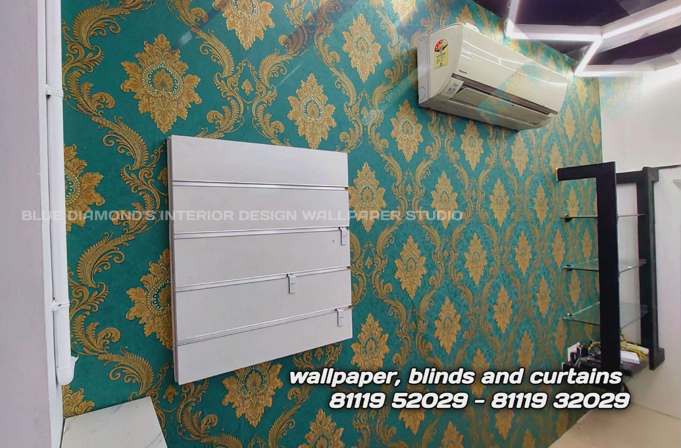wallpaper, blinds and curtains installation 81119 52029- 81119 32029