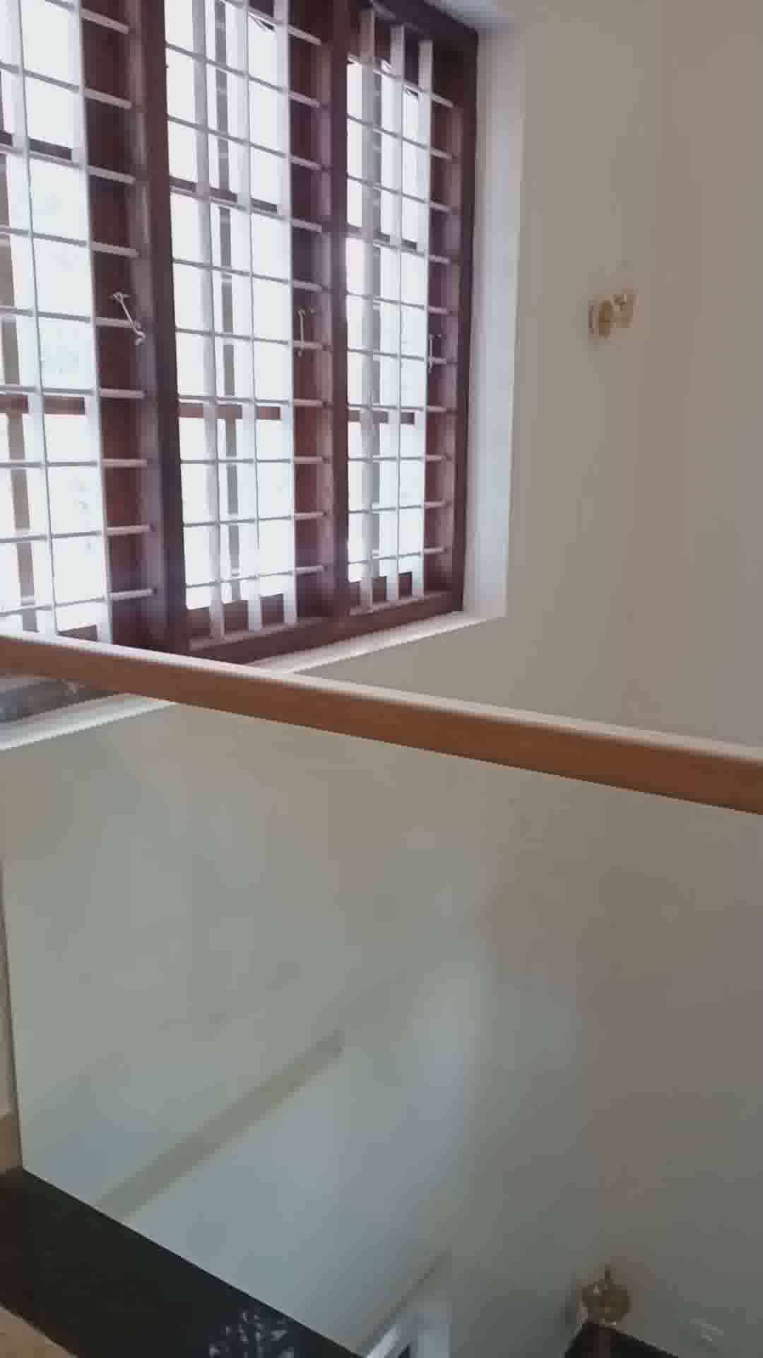 Teak Handrails on Glass work  
 #carpenteron.com