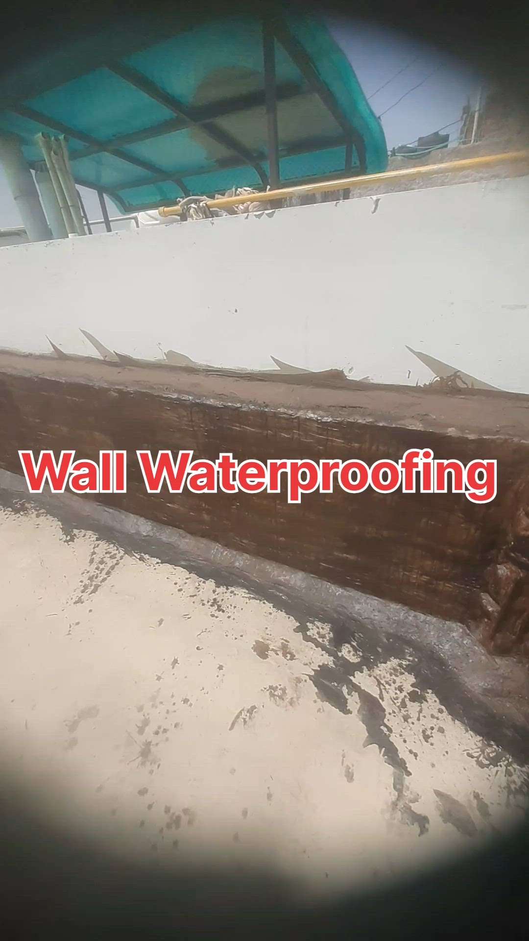 #WallWaterProofing #waterproofing #wallcrackrepair