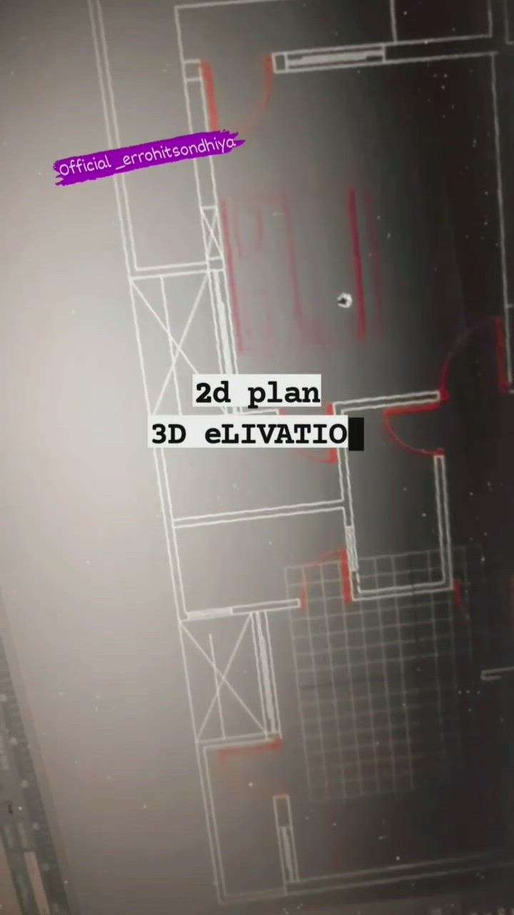 #2d plan #3d #ELIVATIOn #InteriorDesigner 
#exterior_Work