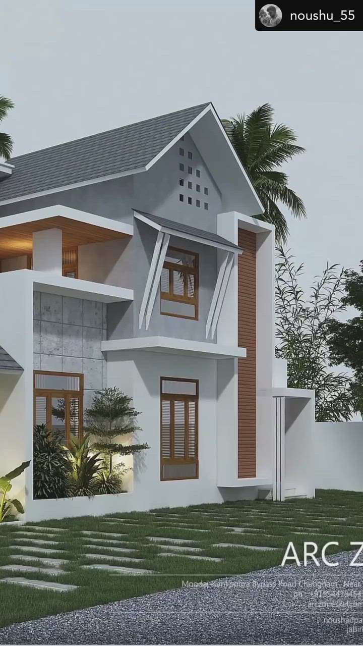 4BHK Residence 🏡  3D Elevation 
 #HouseDesigns  #architecturedesigns  #exteriordesigns  #exteriorvideo #KeralaStyleHouse  #keralahomedesignz  #keralaarchitectures