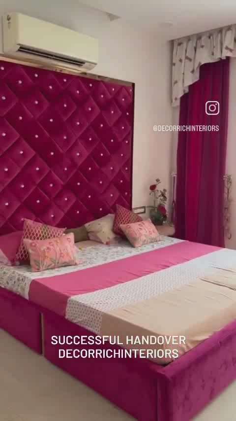 Decor Rich Interiors 
Concept Interiors for teenager  room , love for pink. 
Book now - 93103 53351 
 #InteriorDesigner #kidsroominterior #pinkhomedecor #teenager #headboardwork #homedesigne #HomeDecor #conceptualdesign #LUXURY_INTERIOR
