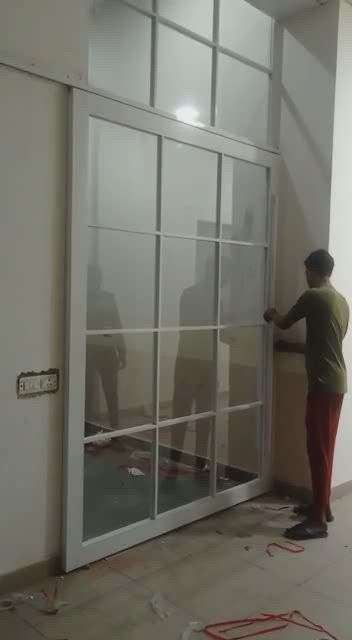 aluminium sliding door with jorjen baar