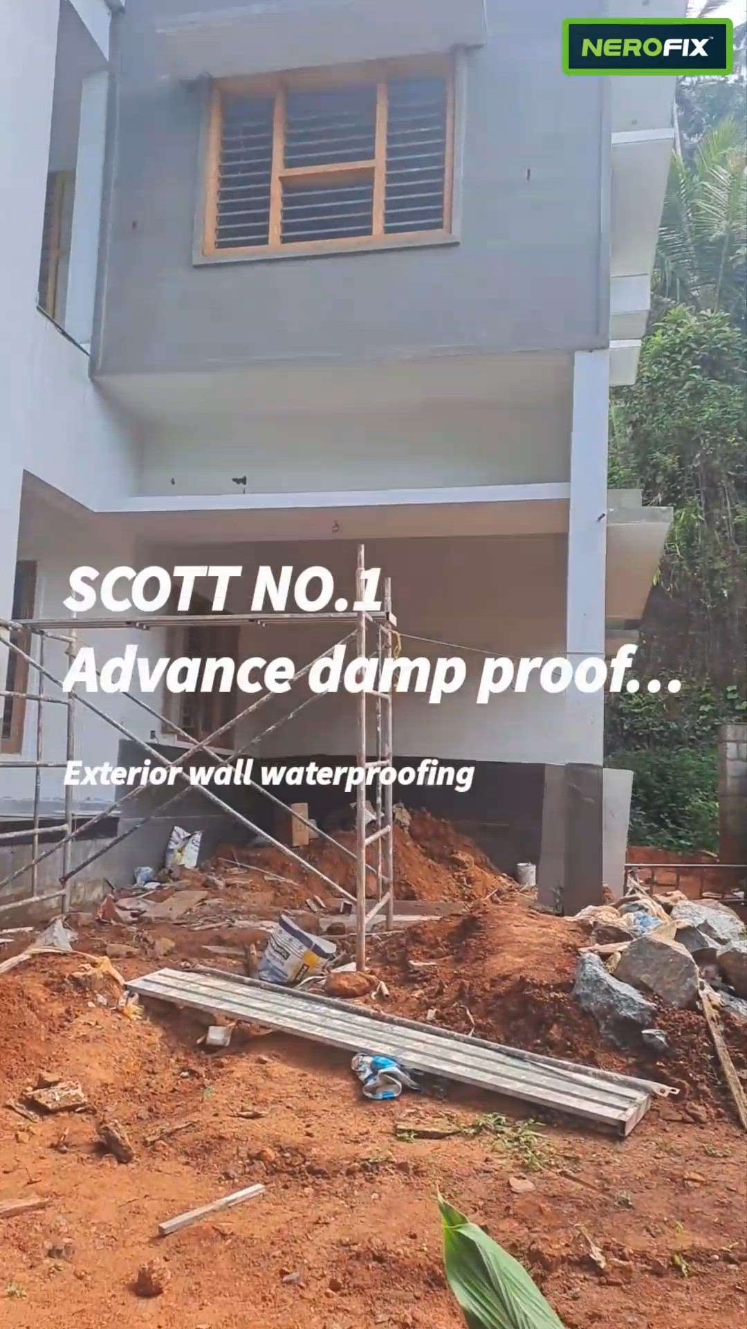 Advanced water proofing treatment for your project #dampproof #WaterProofing